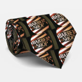 「理髪店」のタイ ネクタイ (ロール)