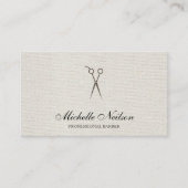 理髪店 |スタイリスト 名刺 (正面)