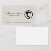 理髪店 | スタイリスト | 男性アイコン 名刺 (正面/裏面)