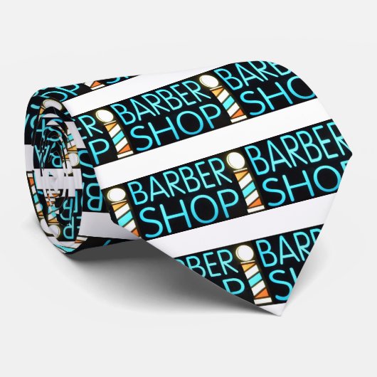 理髪店 ネクタイ (ロール)