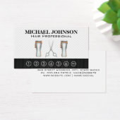 理髪店 |パンチカード (デスク)