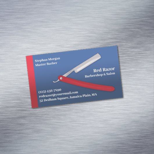 理髪店 マグネット名刺 (インサイチュ)