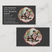 理髪店 名刺 (正面/裏面)