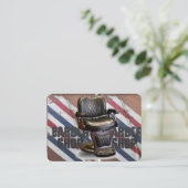 理髪店 名刺 (スタンド正面)