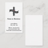 理髪店 名刺 (正面/裏面)