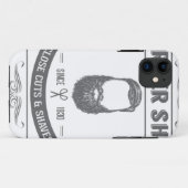 理髪店 Case-Mate iPhoneケース (裏面(横))