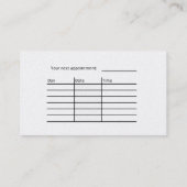 理髪用名刺 名刺 (裏面)