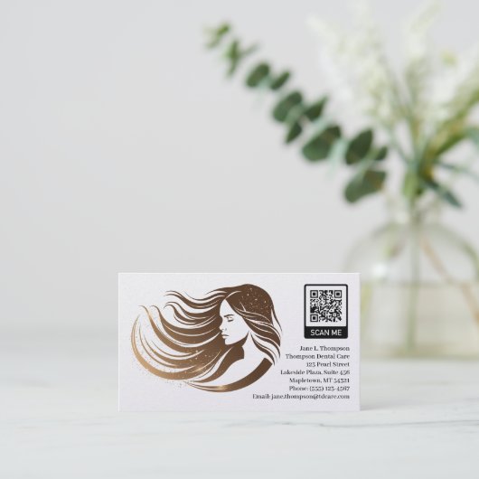 理髪用名刺 名刺 (スタンド正面)