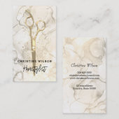 理髪用鋏 名刺 (正面/裏面)