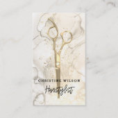 理髪用鋏 名刺 (正面)