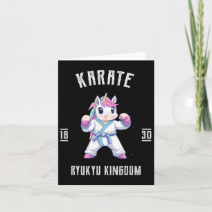 琉球空手ユニコーン – Karatekjapan カード