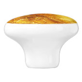 琥珀のパターン セラミックノブ (側面)