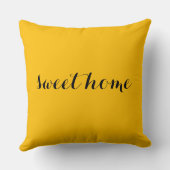 琥珀のホームモノグラム クッション (裏面)