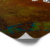 琥珀のポスターに閉じ込められている$24.95 ポスター (角)