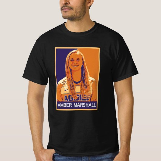 琥珀のマーシャル映画 Tシャツ (正面)