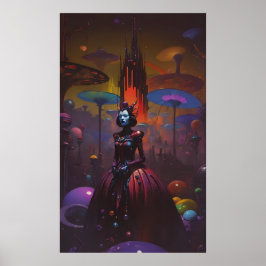 琥珀の城の女王 ポスター