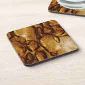 琥珀の泡 コースター (左側)