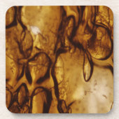 琥珀の泡 コースター (正面)