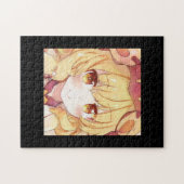 琥珀の目のアニメマンガ ジグソーパズル (横)