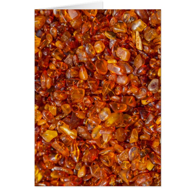 琥珀の石 (正面)