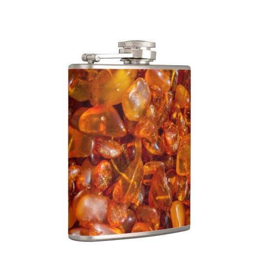 琥珀の石 フラスク (右)