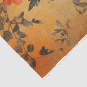 琥珀の秋の背景 薄葉紙 (詳細)
