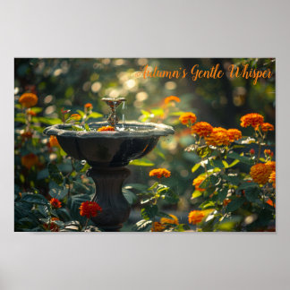 琥珀の秋の至福 ポスター