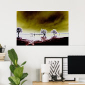 琥珀の空 ポスター (ホームオフィス)