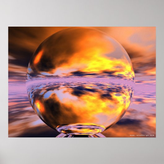 琥珀の空 ポスター (正面)