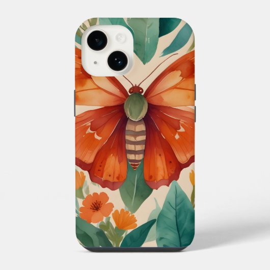 琥珀の翼 iPhoneケース (裏面)
