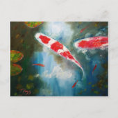 琥珀紅魚 ポストカード (正面)