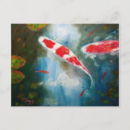 琥珀紅魚 ポストカード (正面)