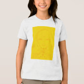 琥珀色 トライブレンドTシャツ (正面)