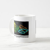 琥珀酸塩のデヒドロゲナーゼ(化学) コーヒーマグカップ (正面左)