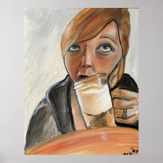 「琥珀」 ポスター (正面)