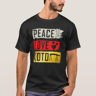 琴 楽器 日本の撥弦音楽 プラ Tシャツ