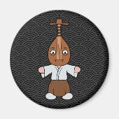 琵琶木小妖怪 マグネット (正面)