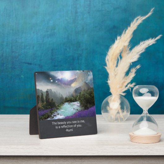 瑠美の美しい引用 フォトプラーク (インサイチュ)