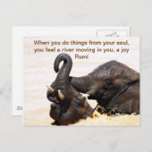 瑠美ソウルジョイ 案内ポストカード (正面/裏面)