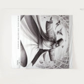 瑠美ダンス引用文アート タペストリー (正面(横))