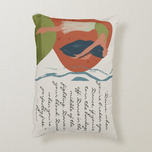 瑠美ダンス引用文ウィズダンサー アクセントクッション (裏面(縦))