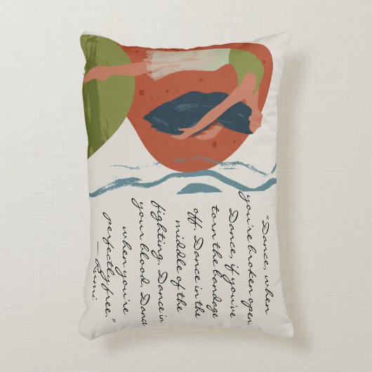 瑠美ダンス引用文ウィズダンサー アクセントクッション (正面(垂直))