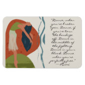 瑠美ダンス引用文ウィズダンサー マグネット (横)