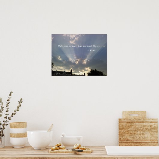 瑠美プリント ポスター (キッチン)