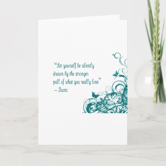 瑠美ラブ引用文 カード (正面)