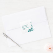 瑠美ラブ引用文 スクエアシール (封筒)