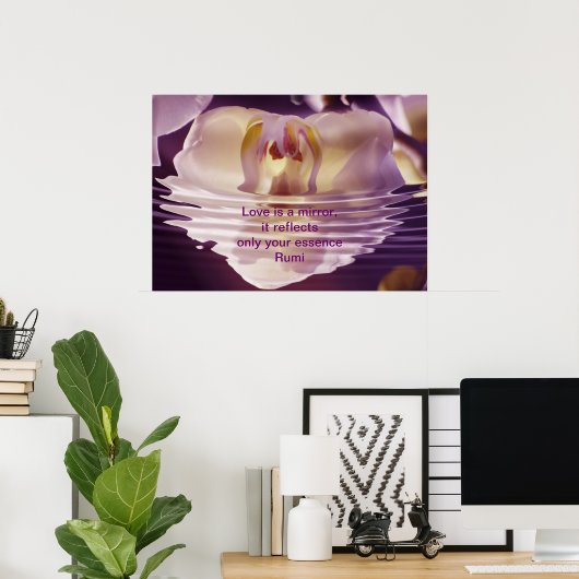 瑠美ラヴは鏡 ポスター (ホームオフィス)