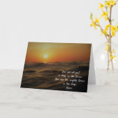 瑠美引用文の人生。お前はただの一滴じゃない… カード (黄色い花)