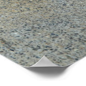 瑠美引用文ピンクリーフポスター ポスター (角)