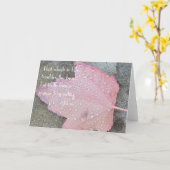 瑠美引用文秋リーフカード カード (黄色い花)